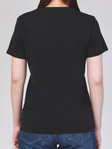 REGULAR FIT WRANGLER FOR ALL COLLECTION WOMEN'S TEE SHORT SLEEVE BLACK