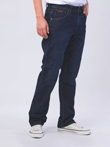 TEXAS FIT WRANGLER FOR ALL COLLECTION MID RISE REGULAR MEN'S JEANS MID INDIGO