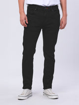 BRYSON FIT WRANGLER FOR ALL COLLECTION LOW RISE SKINNY MEN'S JEANS BLACK