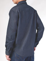 REGULAR FIT MEN'S SHIRT LONG SLEEVE NAVY