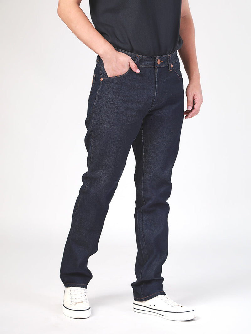 GREENSBORO FIT MID RISE REGULAR MEN'S JEANS RAW DENIM