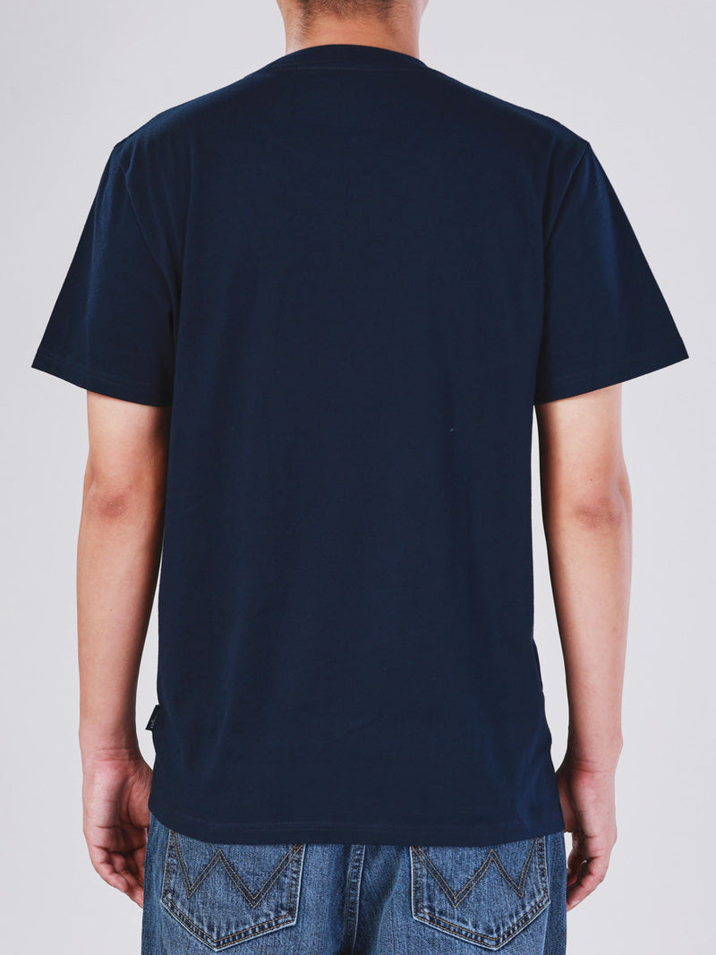 REGULAR FIT MEN'S TEE SHORT SLEEVE NAVY