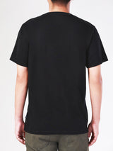 REGULAR FIT MEN'S TEE SHORT SLEEVE BLACK