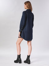 LEGEND OF WRANGLER COLLECTION WOMEN'S DENIM DRESS DARK INDIGO