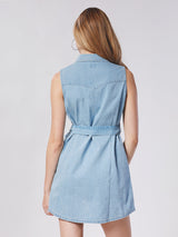 LEGEND OF WRANGLER COLLECTION WOMEN'S DENIM DRESS LIGHT INDIGO