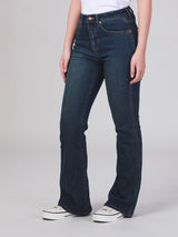 WESTWARD FIT LEGEND OF WRANGLER COLLECTION HIGH RISE REGULAR-BOOTCUT WOMEN'S JEANS MID INDIGO