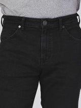 GREENSBORO FIT MID RISE REGULAR MEN'S JEANS SUPER BLACK