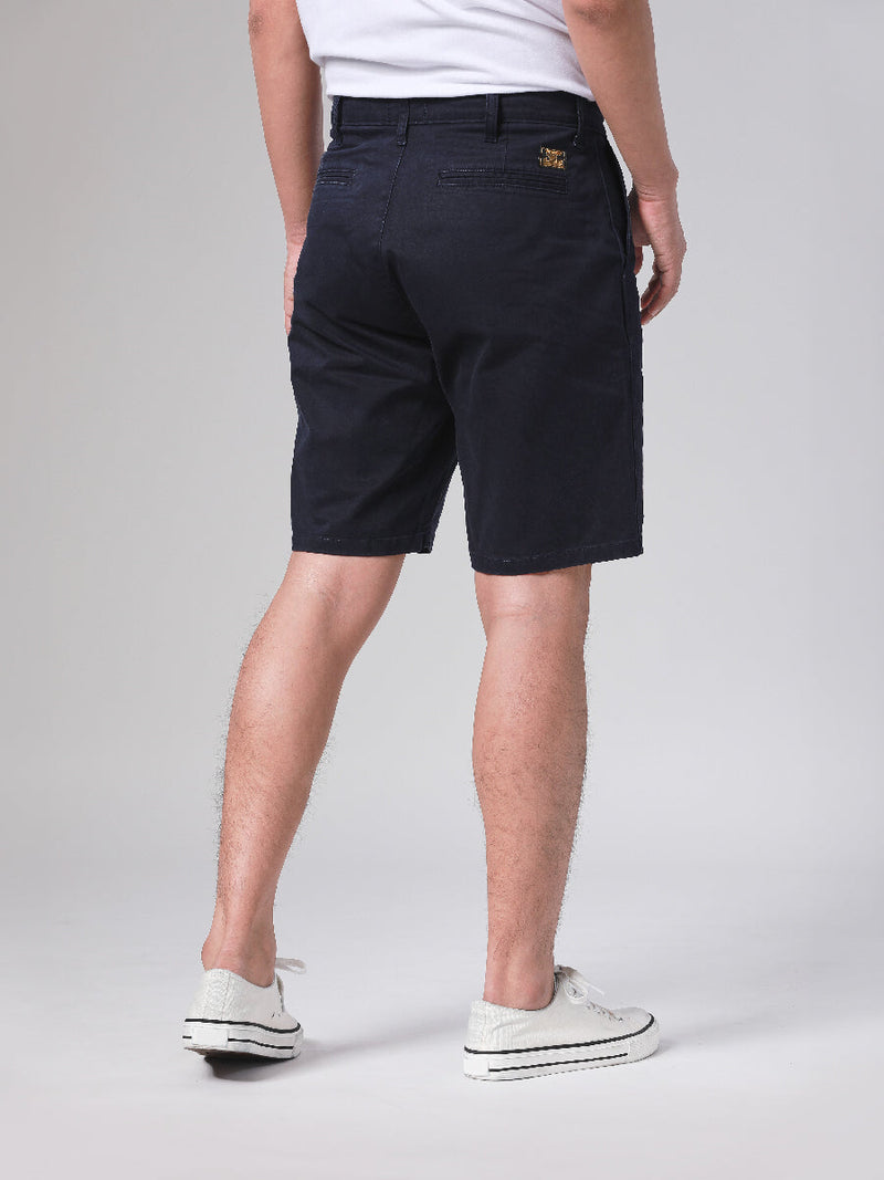 CHINO FIT LEGEND OF WRANGLER COLLECTION MID RISE REGULAR MEN'S CHINO SHORTS NAVY