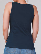 REGULAR FIT LEGEND OF WRANGLER COLLECTION WOMEN'S TANK NAVY