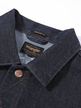 REGULAR FIT WRANGLER X LOSO COLLECTION MEN'S DENIM JACKET DARK INDIGO