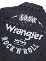 REGULAR FIT WRANGLER X LOSO COLLECTION MEN'S DENIM JACKET DARK INDIGO