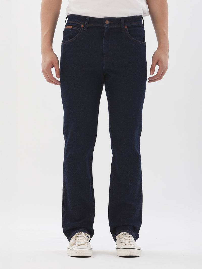 TEXAS SLIM FIT MID RISE SLIM MEN'S JEANS MID INDIGO