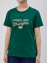 REGULAR FIT WOMEN'S SHORT SLEEVE T-SHIRT GREEN