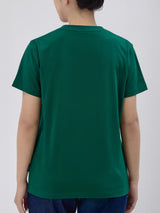 REGULAR FIT WOMEN'S SHORT SLEEVE T-SHIRT GREEN
