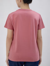 REGULAR FIT WOMEN'S SHORT SLEEVE T-SHIRT PINK