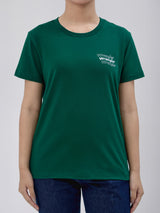 REGULAR FIT WOMEN'S SHORT SLEEVE T-SHIRT GREEN