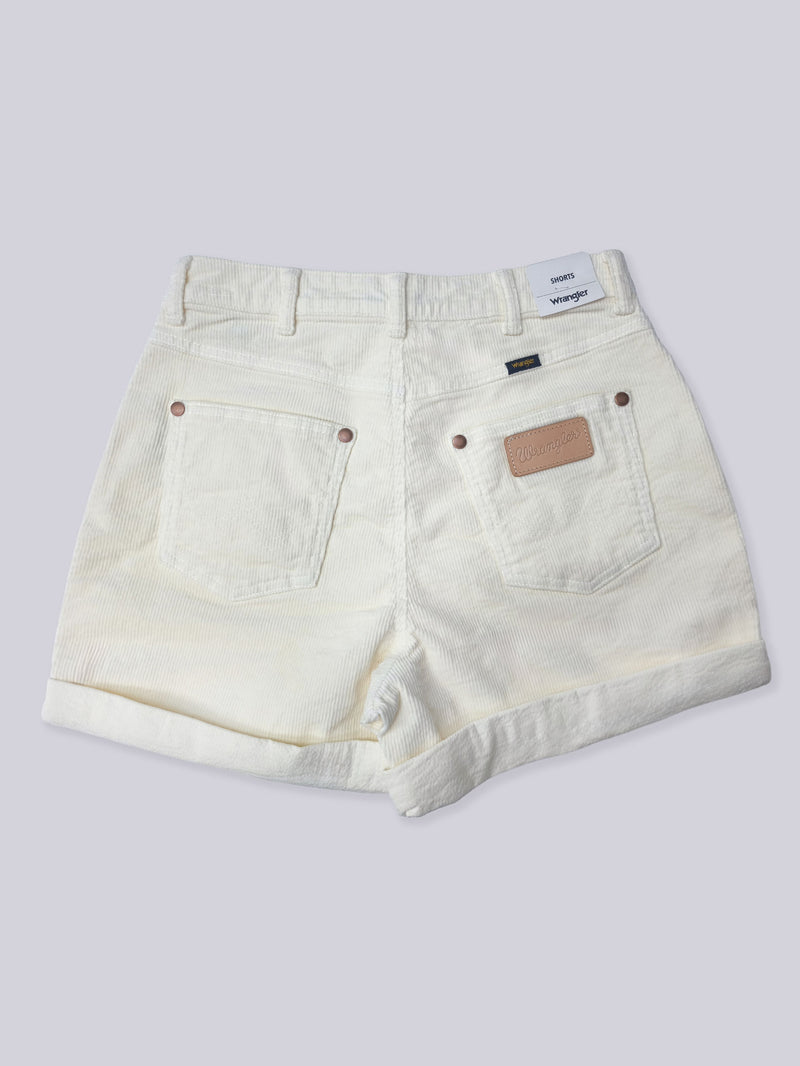 LEGEND OF WRANGLER COLLECTION WOMEN'S SHORTS OFF-WHITE
