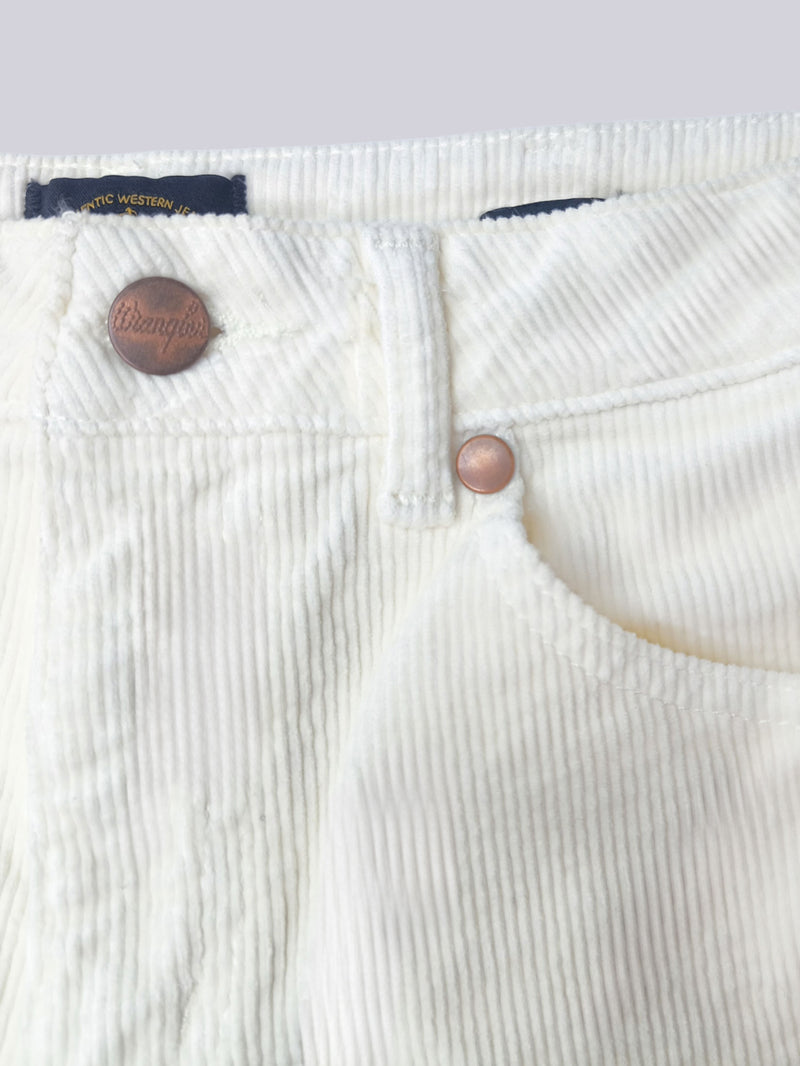 LEGEND OF WRANGLER COLLECTION WOMEN'S SHORTS OFF-WHITE