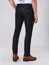 VEGAS FIT MID RISE SKINNY MEN'S JEANS BLACK