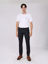 VEGAS FIT MID RISE SKINNY MEN'S JEANS BLACK
