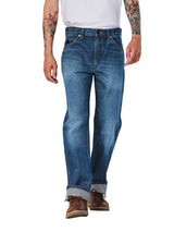 MWZ FIT BLUE BELL COLLECTION MID RISE REGULAR MEN'S JEANS MID INDIGO