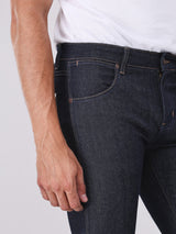 SPENCER FIT LOW RISE SLIM MEN'S JEANS DARK INDIGO