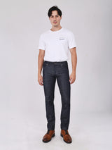 SPENCER FIT LOW RISE SLIM MEN'S JEANS DARK INDIGO