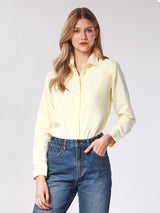 REGULAR FIT WRANGLER FOR ALL COLLECTION WOMEN'S SHIRT LONG SLEEVE YELLOW