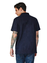 REGULAR FIT LEGEND OF WRANGLER COLLECTION MEN'S POLO SHORT SLEEVE NAVY