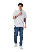 REGULAR FIT LEGEND OF WRANGLER COLLECTION MEN'S SHIRT SHORT SLEEVE WHITE