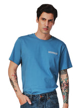 REGULAR FIT LEGEND OF WRANGLER COLLECTION MEN'S TEE SHORT SLEEVE BLUE