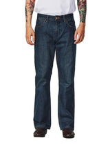 BOOTCUT FIT LEGEND OF WRANGLER COLLECTION HIGH RISE BOOTCUT MEN'S JEANS MID INDIGO