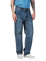 FRONTIER FIT LEGEND OF WRANGLER COLLECTION MID RISE COMFORT MEN'S JEANS LIGHT INDIGO