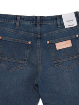 กางเกงยีนส์ผู้ชาย คอลเลคชั่น WRANGLER KEEPS YOU COOL LARSTON FIT เอวต่ำ ทรงเข้ารูป สียีนส์อ่อน