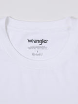 REGULAR FIT MEN'S TEE SHORT SLEEVE WHITE