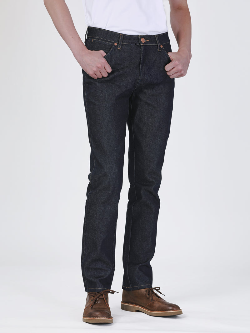 GREENSBORO FIT MID RISE REGULAR MEN'S JEANS RAW DENIM