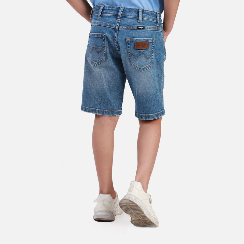 SHORTS FIT ICY PASTEL COLLECTION MID RISE BOY'S DENIM SHORTS DENIM