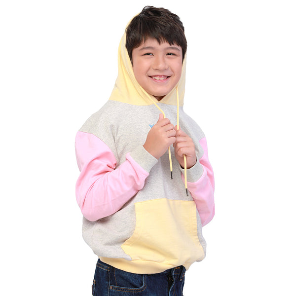 ICY PASTEL COLLECTION REGULAR FIT BOY'S PULLOVER HOODIE MULTI COLOR