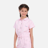 SEASONAL FIT ICY PASTEL COLLECTION GIRL'S BLOUSE PINK