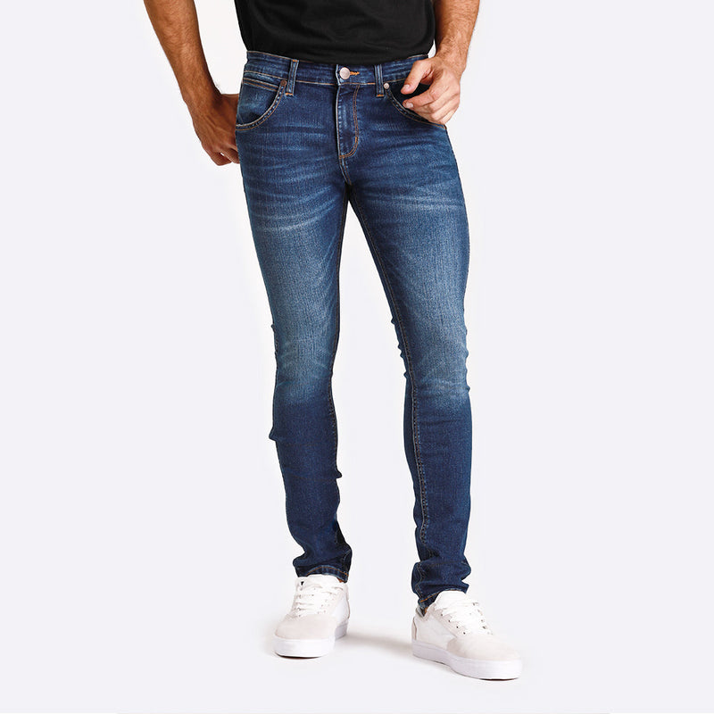 JETT FIT LOW RISE SKINNY MEN'S JEANS DENIM