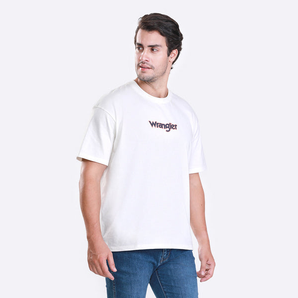 VINTAGE FIT COWBOY COOL COLLECTION MEN'S TEE SHORT SLEEVE OFF-WHITE