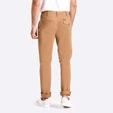 กางเกงขายาวผู้ชาย คอลเลคชั่น ORIGINAL WRANGLER CHINO FIT เอวกลาง ทรงตรง สีน้ำตาล