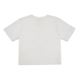 CROPPED FIT WOMEN'S TEE SHORT SLEEVE WHITE