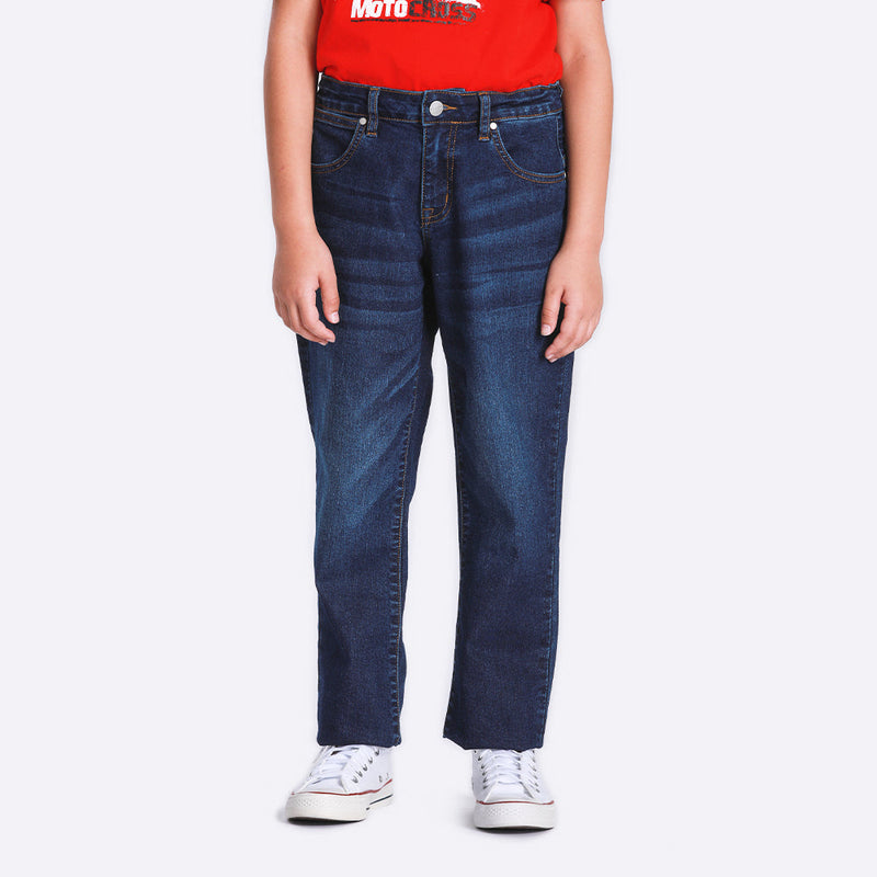 SEASONAL FIT RACING MANIA COLLECTION MID RISE BOY'S JEANS DENIM