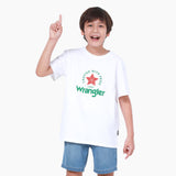 REGULAR FIT CELEBRATE COLLECTION BOY'S TEE SHORT SLEEVE WHITE