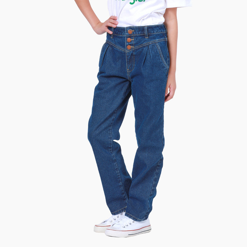 SEASONAL FIT CELEBRATE COLLECTION MID RISE GIRL'S JEANS DENIM