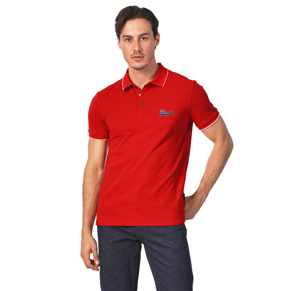REGULAR FIT CHINESE NEW YEAR COLLECTION MEN'S POLO SHORT SLEEVE RED