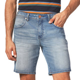 กางเกงขาสั้นผู้ชาย คอลเลคชั่น LEGEND OF WRANGLER FRONTIER SHORTS FIT เอวกลาง ทรงกระบอก สียีนส์