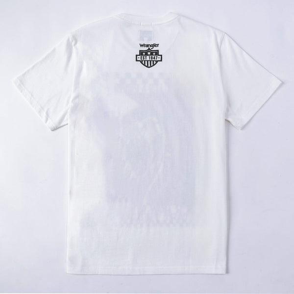 REGULAR FIT WRANGLER KEEPS YOU COOL COLLECTION MEN'S TEE SHORT SLEEVE OFF-WHITE